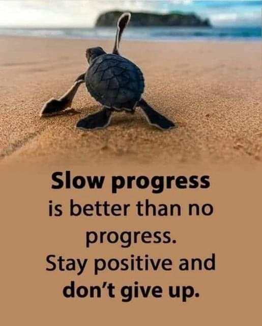 You must progress