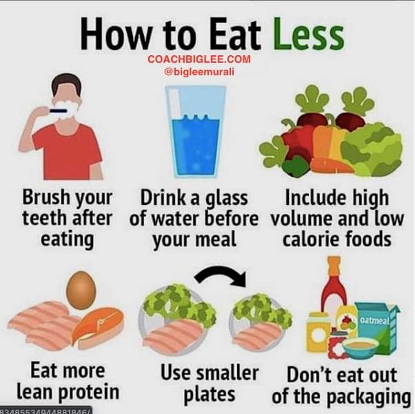 How to eat less