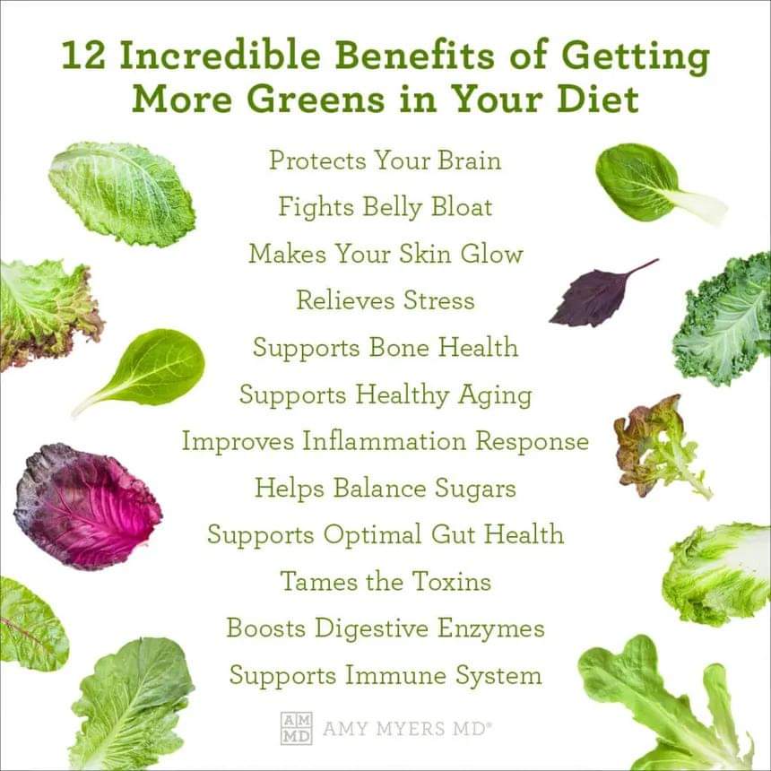 Incredible benefits of getting more greens in your diet.